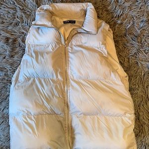 White/cream SHEIN vest 🐇